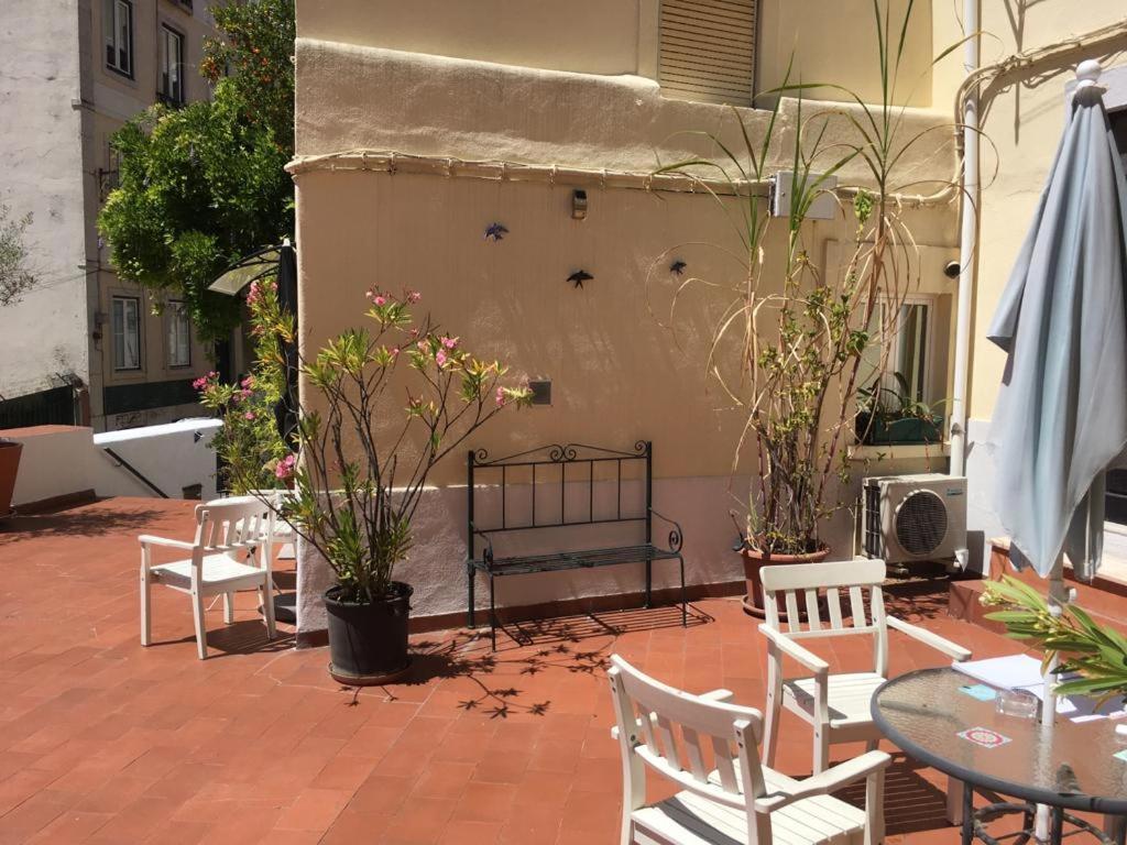 Costa Do Castelo Terrace, Em Rua Dos Lagares 8 Apartment Lisbon Luaran gambar
